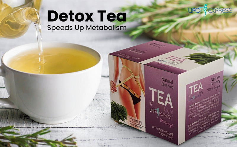 3011-Lipo Express Moringa Tea Weight Loss Tea Detox, Express Appetite Suppressant