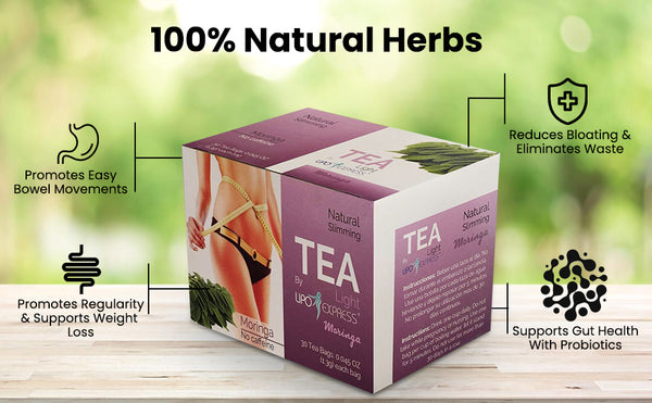 3011-Lipo Express Moringa Tea Weight Loss Tea Detox, Express Appetite Suppressant