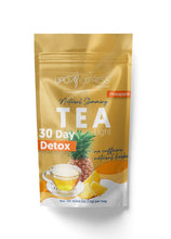 Load image into Gallery viewer, 3016- Pineapple Tea Weight Loss Tea Detox, Express Appetite Suppressant, 30 Day Tea-tox, with Potent Traditional 100% Naturals Herbs (Pineapple)