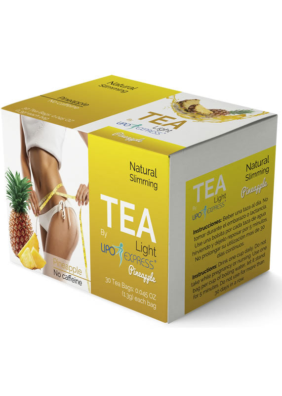 3016- Pineapple Tea Weight Loss Tea Detox, Express Appetite Suppressant, 30 Day Tea-tox, with Potent Traditional 100% Naturals Herbs (Pineapple)