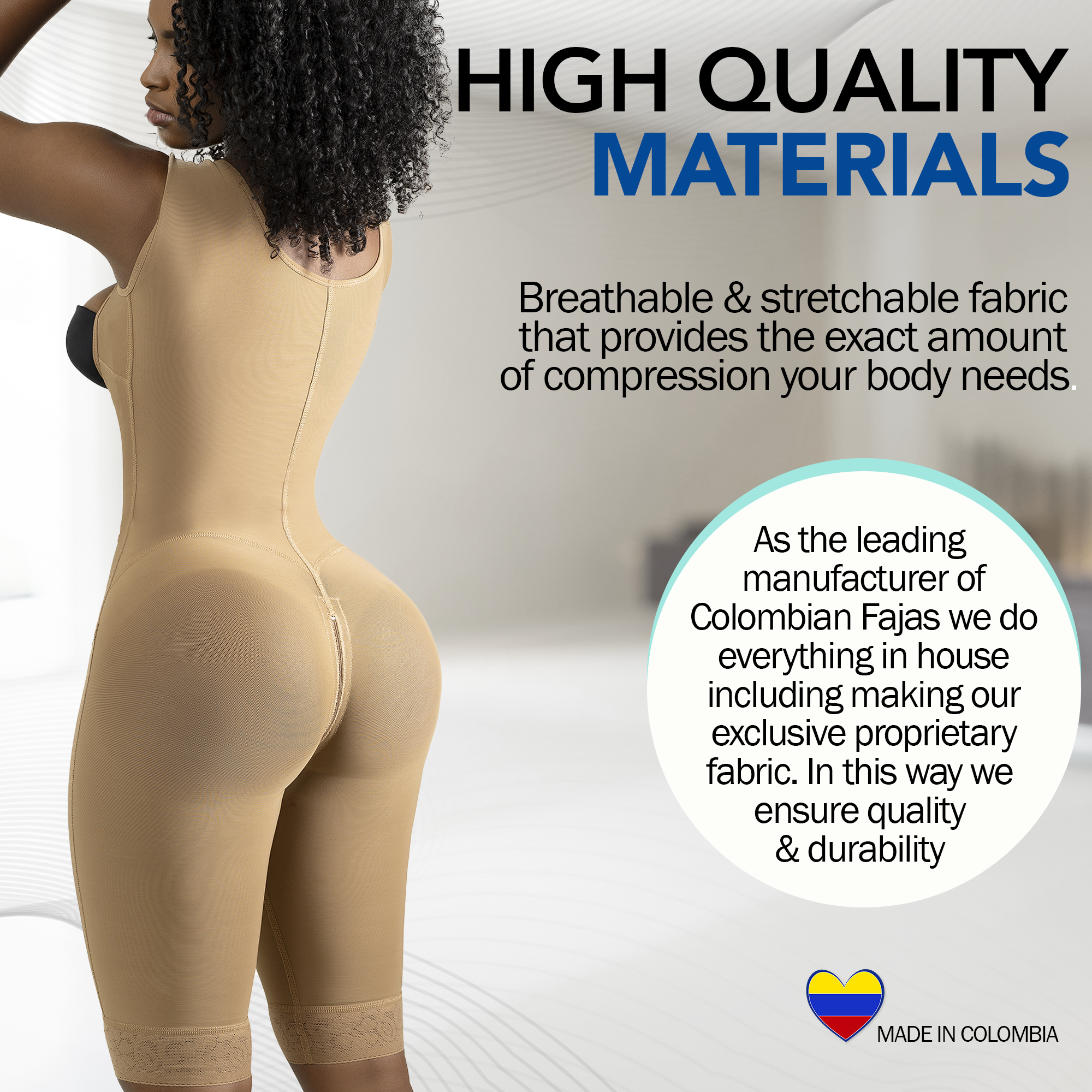 1681- Stage 2 Premolded Booty Faja