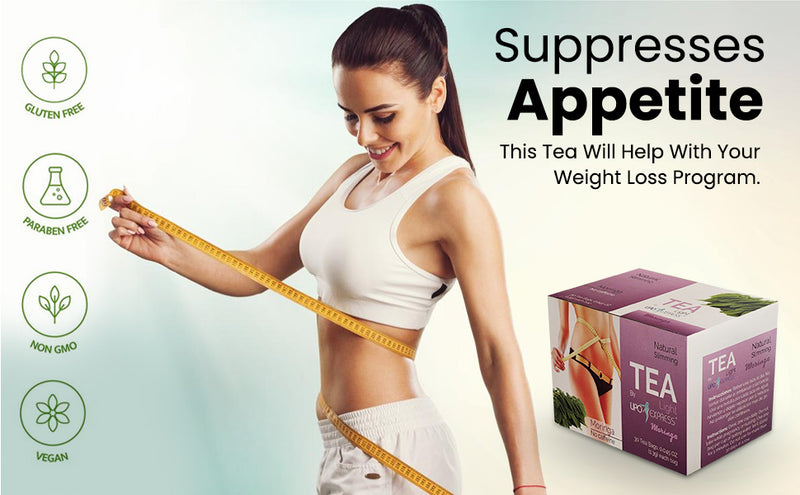 Lipo Express Pineapple - Weight Loss Appetite Suppressant Tea with