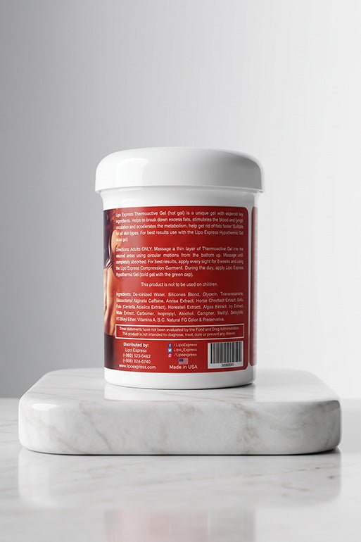 Lipo Express Workout Hot Gel 8 Oz - Best Hot-Gel Cream. - Perfect Bodies