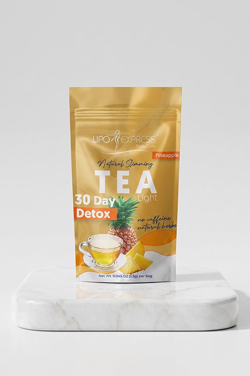 3016- Pineapple Tea Weight Loss Tea Detox, Express Appetite Suppressant, 30 Day Tea-tox, with Potent Traditional 100% Naturals Herbs (Pineapple) - Perfect Bodies