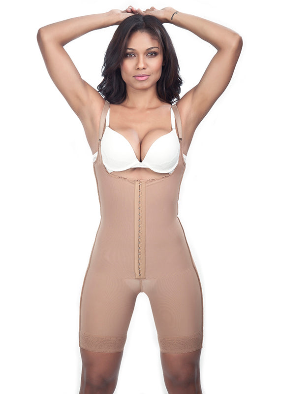 1601- Lipo Express Thin Strap Half Leg