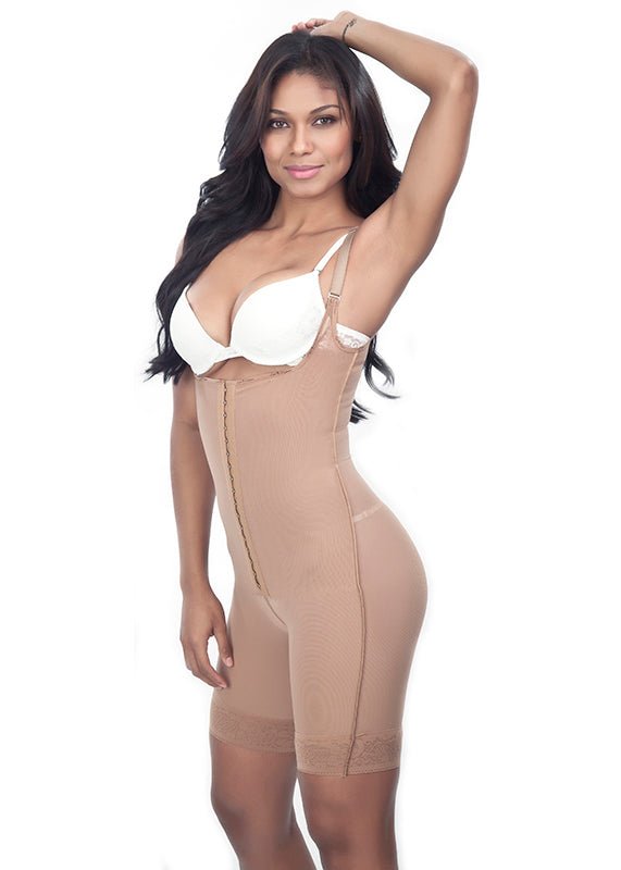 1601 - Lipo Express Thin Strap Half Leg - Perfect Bodies