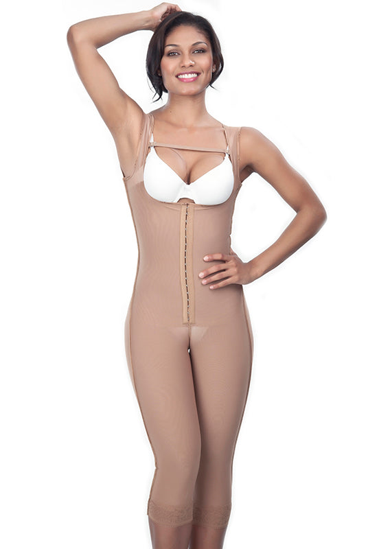 1613-Stage 2 Faja Lipo Express Classic Long Leg Open Derriere