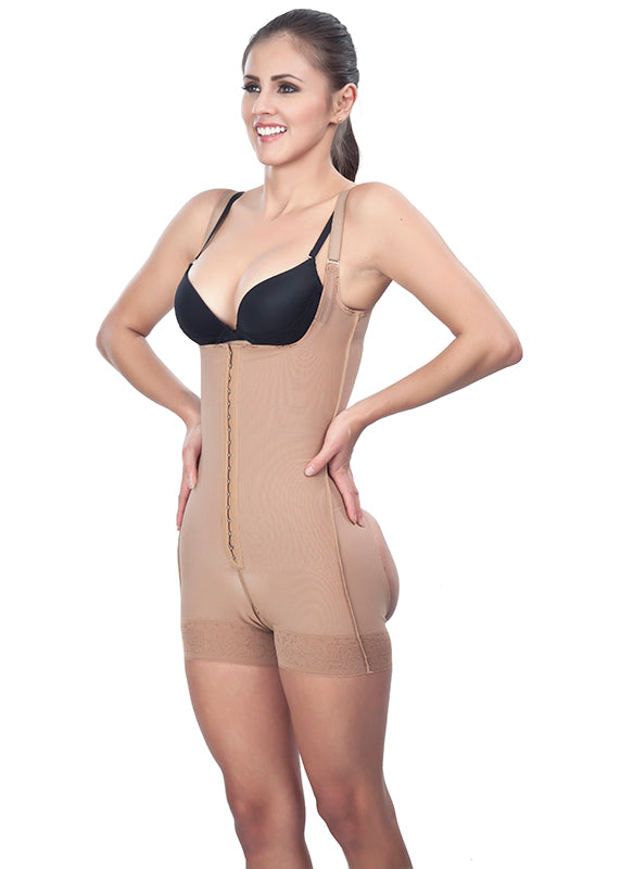 1627- Lipo Express Thin Strap Short Derriere
