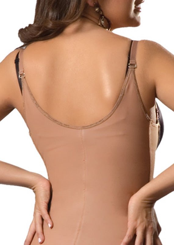 1643 - Lipo Express Body shaper short thin strap - Perfect Bodies