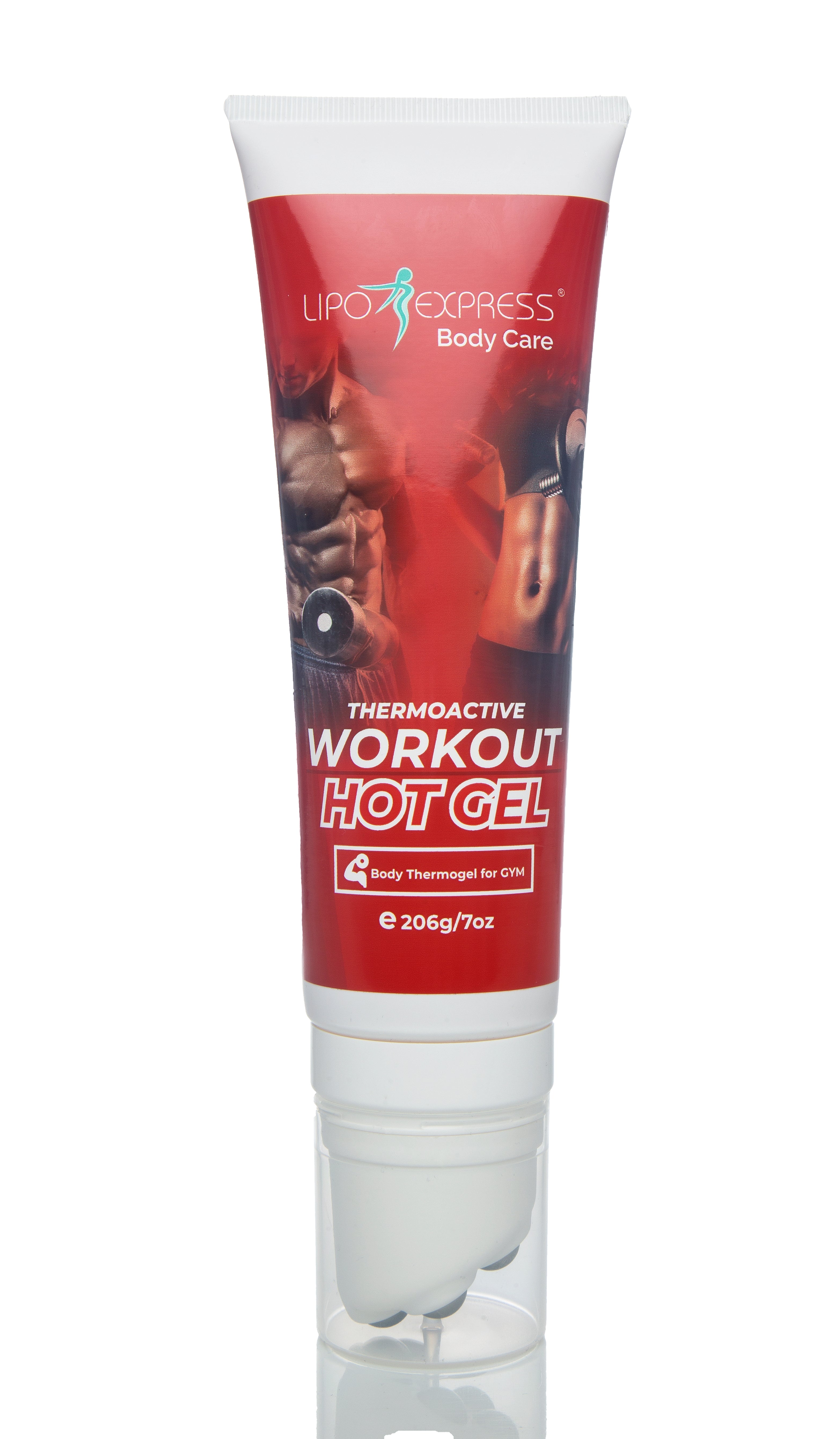 Lipo Express Thermoactive Workout Hot Gel Massage Ball 7oz - Perfect Bodies